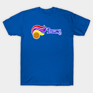 Defunct - California Dreams WBL Basketball T-Shirt